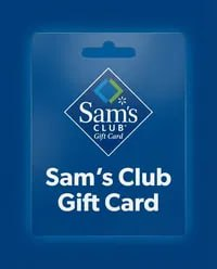 Sam's Gift Card reward